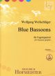 Wollschlager Blue Bassoons for 4 Bassoons (Score/Parts)