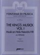 Album King's Musick Vol.1 - Musik am Hofe Heinrichs VIII zu 4 Blockfloten (ATTB)) (oder andere Melodie Instrumente) (Herausgegeben Manfred Harras)