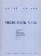 Jolivet Pieces pour Piano