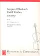 Offenbach 12 Etuden Op.78 Vol.1 2 Violoncellos (Jürgen Wolf)