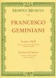 Geminiani Sonate e-Moll fur Oboe [Flote/Violine] und Bc (Herausgeber Hugo Ruf)