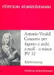 Vivaldi Concerto a-minor RV 497 (PV 72) Fagott-Streicher-Bc (KA.) (Nagy-Hara)