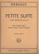 Debussy Petite Suite Piano 4 Hds. (Isidor Philipp)