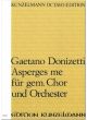 Asperges Me (SATB-Orchestra) (Fullscore)