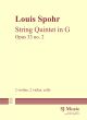 Spohr Quintet G-major Op. 33 No. 2 2 Violins-2 Violas and Cello (Parts)