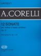 Corelli 12 Sonatas Op. 5 Vol. 1A No. 1 - 3 Violin and Bc (edited by Istvan Homolya and Sandor Devich)