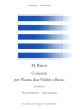 Blavet Concerto a-minor (Flute-2 Vi.-Bc) (piano red.) (edited by Rien de Reede)