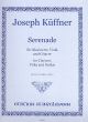 Kuffner Serenade Klarinette-Viola-Gitarre (Fritz Georg Höly)