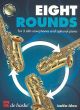 Johow 8 Rounds for 3 Alto Saxophones (with opt.piano) (Bk-Cd) (easy to interm.)