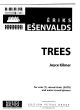 Esenvalds Trees Tenor solo-SATB and water-tuned glasses