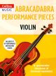 Abracadabra Performance Pieces Violin (Bk-Cd)