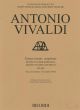 Vivaldi Carae rosae, respirate RV 624 (Motetto) Soprano-Strings Bc (Score) (edited by Michael Talbot)