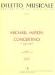 Haydn Concertino C-dur P. .34 Trompete-Orchester Partitur (Partitur) (Charles H. Sherman)