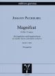 Pachelbel Magnificat D-Dur für Doppelchor und Doppelorchester (Chorpartitur) (Rudolf Lück)