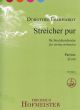 Eberhardt Streicher Pur fur Streichorchester Partitur