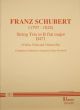 Schubert String Trio, D471(Completed by Brian Newbould) Parts