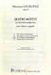 Durufle Tu Es Petrus (de 4 Motets Op.10 No.3) SATB