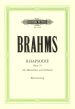 Brahms Rhapsodie c-moll Op.53 Alto solo-Mannerchor- Orchester (Fragment aus Goethes Harzreise im Winter) (Klavierauszug)
