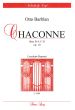 Barblan Chaconne uber BACH Op. 10 Orgel