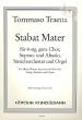 Stabat Mater Sopran- und Altsolo-SATB-Streicher und Orgel