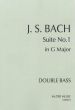 Bach Cello Suite No. 1 for Double Bass (transcr. by Duncan McTier)