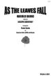 Darke As the leaves fall Soprano Solo, SATB Chorus and Organ (Vocal Score) (Peter Davis)