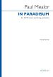 Mealor In Paradisum SATB and String Orchestra (Vocal Score)