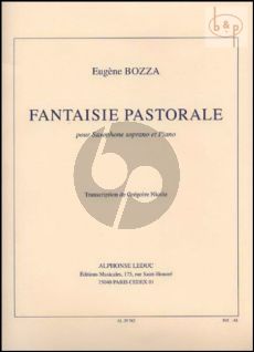 Bozza Fantaisie Pastorale (orig. Alto Sax.) (arr. G.Nicole)