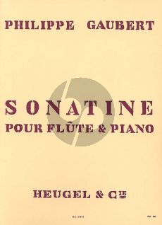 Gaubert Sonatine for Flute and Piano