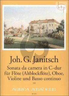 Sonata da Camera C-major (Fl.[Treble Rec.]-Ob.- Vi.-Bc)