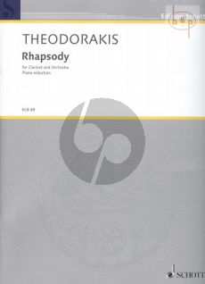 Rhapsody (1997 / 2012) (Clarinet[Bb]-Orch.) (piano red.)