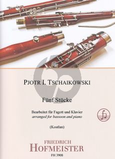 Tchaikovsky Fünf Stücke für Fagott und Klavier (transcr. Ivan Kostlan)