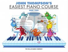 Thompson Easiest Piano Course Vol.2 Book with Audio Online