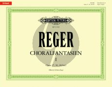 Reger Choralfantasien Vol. 1 Opus 27, 30, 40 / 1&2 Orgel (Martin Schmeding und Elizabeth Robinson)