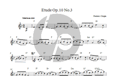 Etude Op 10 No 3