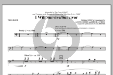 I Will Survive/Survivor (arr. Mark Brymer) - Trombone