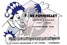 Hoogenberk Rink De Poppenkast voor Piano 4 Handen (Voorstelling in 10 Taferelen) (zeer eenv.)