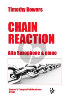 Bowers Chain Reaction Alto (or Baritone)Saxophone-Piano