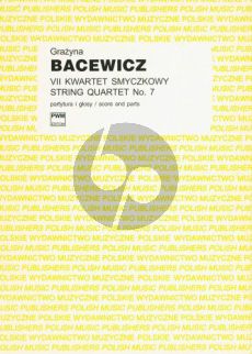 Bacewicz String Quartet No. 7 Score/Parts