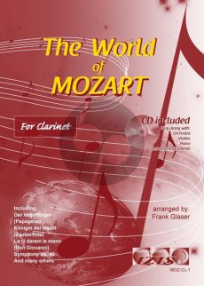 The World of Mozart for Clarinet (Bk-Cd) (arr. Frank Glaser)