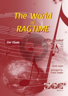 The World of Ragtime for Flute (Bk-Cd) (arr. Frank Glaser)