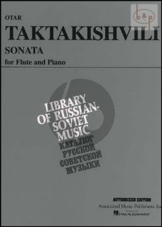 Taktaktishvili Sonata for Flute and Piano (edited by Louis Moyse)