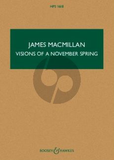 MacMillan Visions of a November Spring for String Quartet (Study Score)