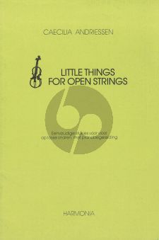 Andriessen C. Little Things for Open Strings Violin - Piano