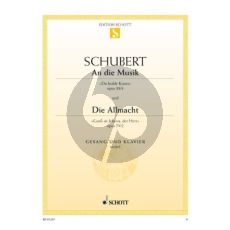 Schubert An die Musik-Allmacht Mittelst.-Klavier