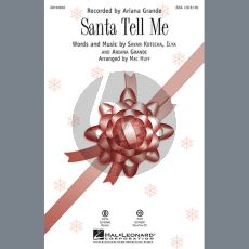 Santa Tell Me (Arr. Mac Huff)