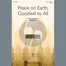 Peace On Earth, Goodwill To All