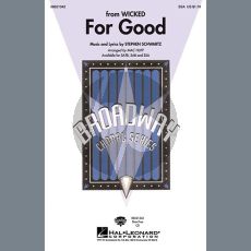 For Good (from Wicked) (arr. Mac Huff)