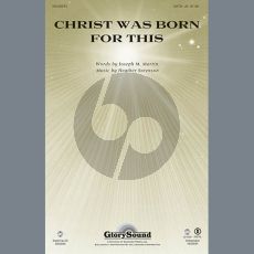Christ Was Born For This - Trombone 1 & 2
