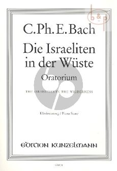 Die Israeliten in der Wuste WQ 238 (SSTB soli-SATB-Orch.) (Vocal Score)